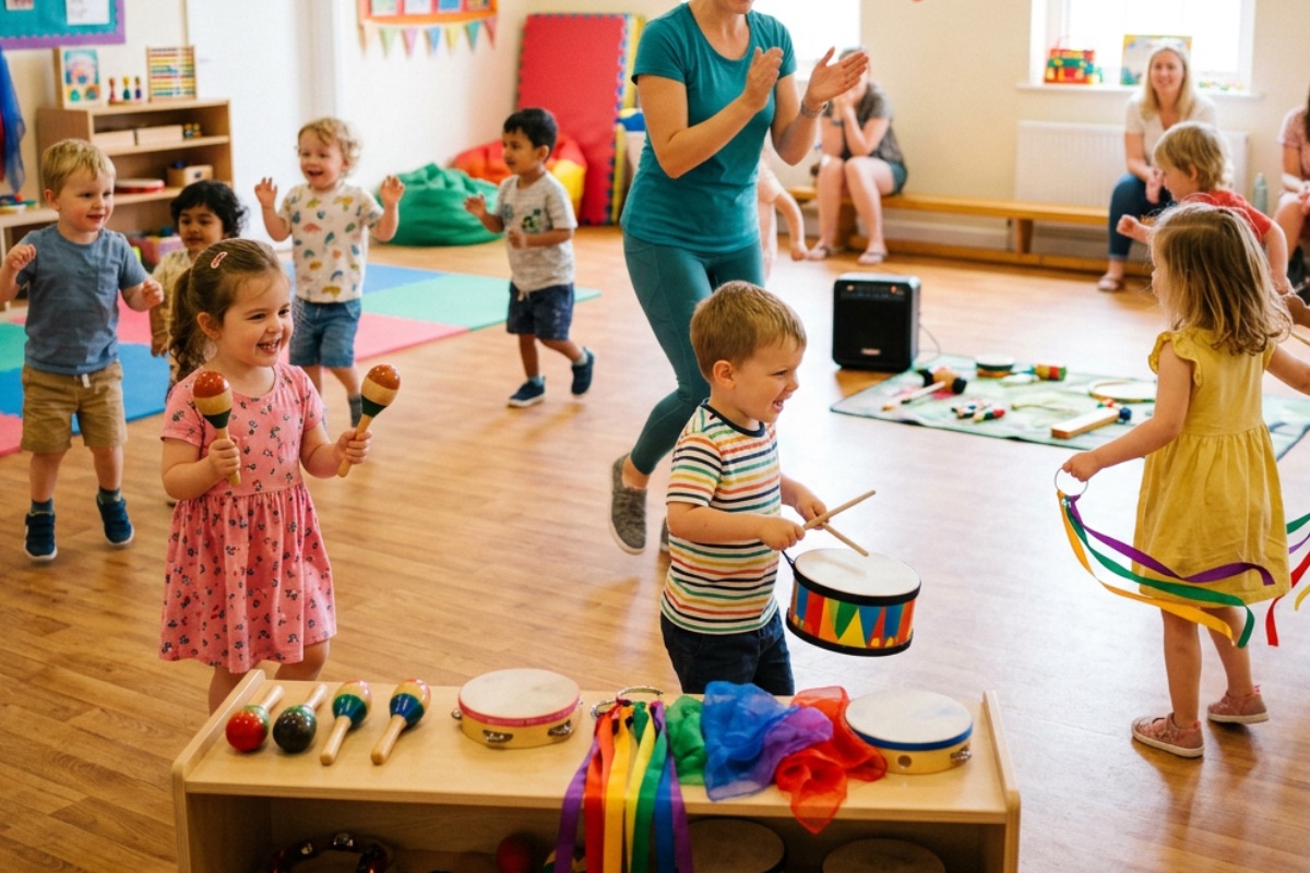 Estimulación Musical Temprana.<br>Iniciación musical para niños de 2 a 4 años
