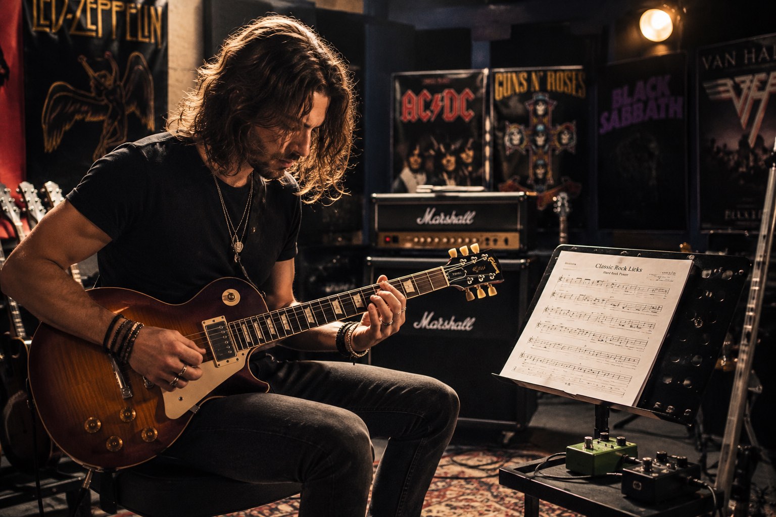 Curso Intensivo de Guitarra Rock Clásico y Hard Rock
